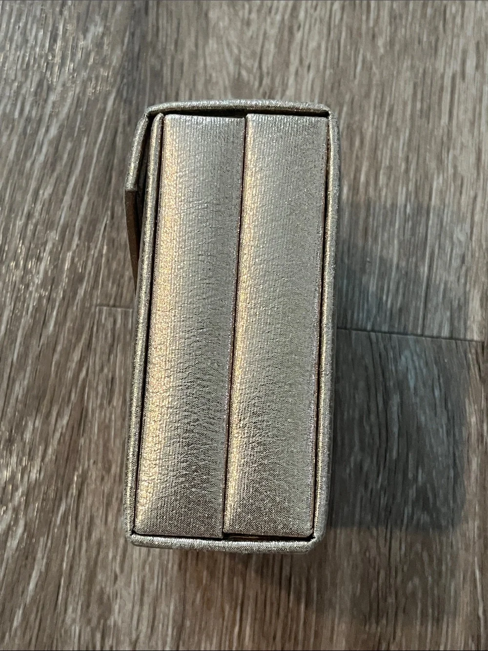 Nordstrom Jewelry Tray in Taupe with Metallic Snap